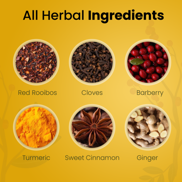 Berberine Tea 45g – Natural Organic Caffeine Free Tea Blend - Image 4